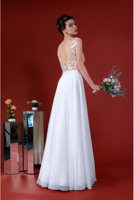 Hochzeitskleid für braut von Schantal, Kollektion Kiara, Modell 14020. Foto 6