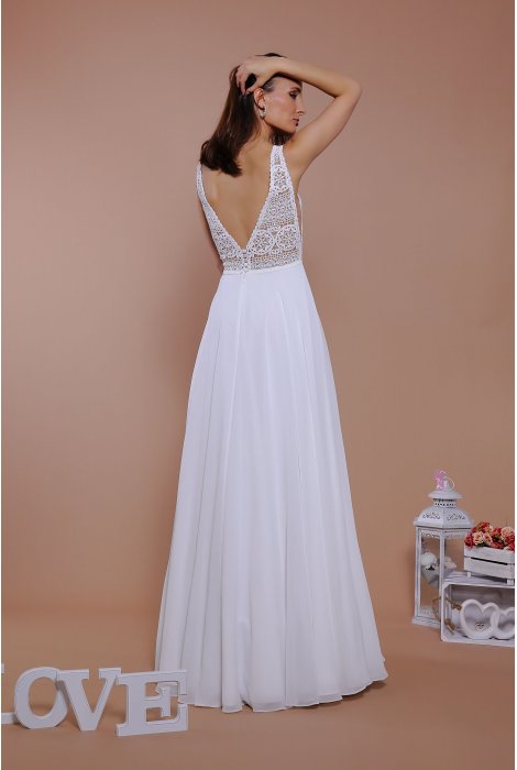 Hochzeitskleid für braut von Schantal, Kollektion Traum, Modell 14024. Foto 3
