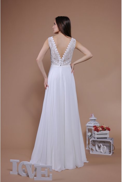 Hochzeitskleid für braut von Schantal, Kollektion Traum, Modell 14033-2. Foto 6