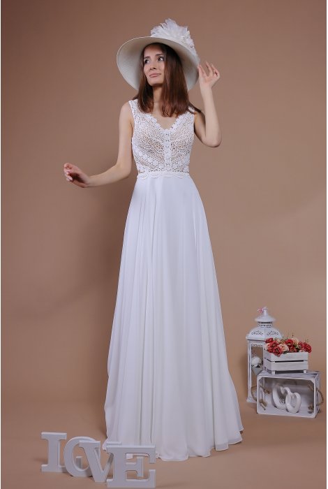 Hochzeitskleid für braut von Schantal, Kollektion Traum, Modell 14033-2. Foto 1