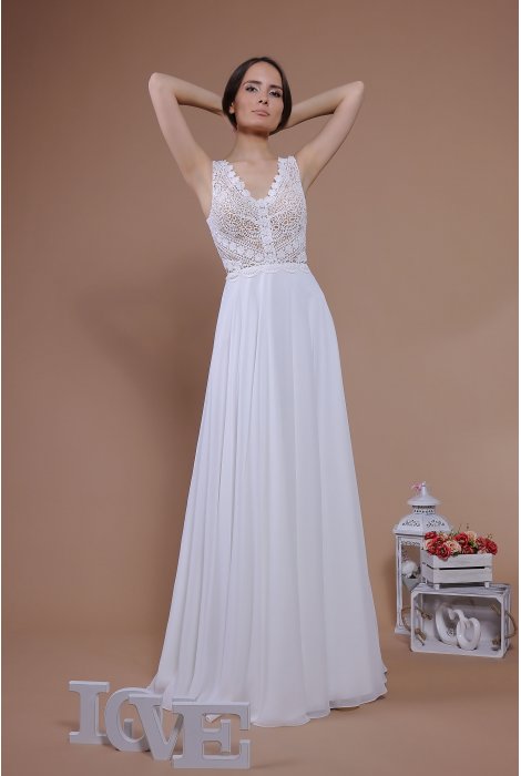 Hochzeitskleid für braut von Schantal, Kollektion Traum, Modell 14033-2. Foto 3