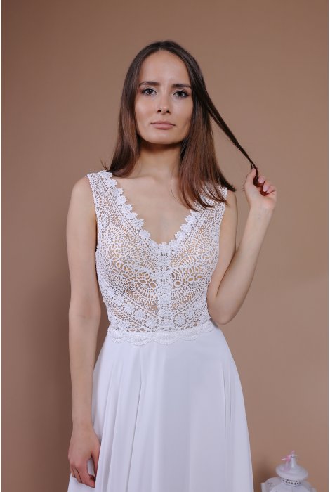 Hochzeitskleid für braut von Schantal, Kollektion Traum, Modell 14033-2. Foto 5