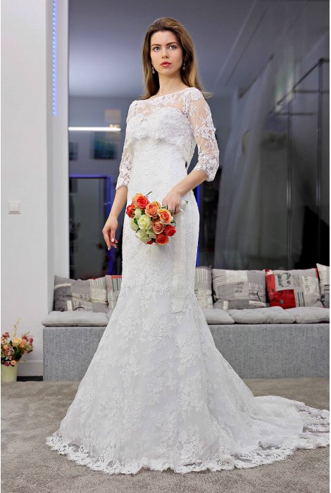 Hochzeitskleid für braut von Schantal, Kollektion Pilar, Modell 14044. Foto 2