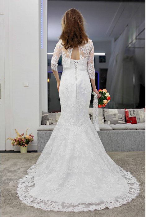 Hochzeitskleid für braut von Schantal, Kollektion Traum, Modell 14044. Foto 5