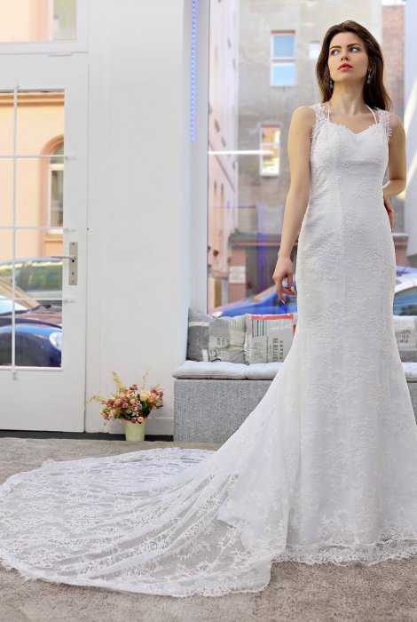 Hochzeitskleid für braut von Schantal, Kollektion Traum, Modell 14046. Foto 3