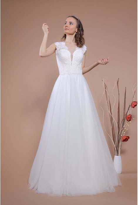 Hochzeitskleid für braut von Schantal, Kollektion Traum, Modell 14059. Foto 3