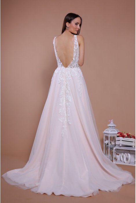 Hochzeitskleid für braut von Schantal, Kollektion Traum, Modell 14086. Foto 8