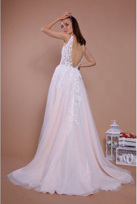 Hochzeitskleid für braut von Schantal, Kollektion Traum, Modell 14086. Foto 6