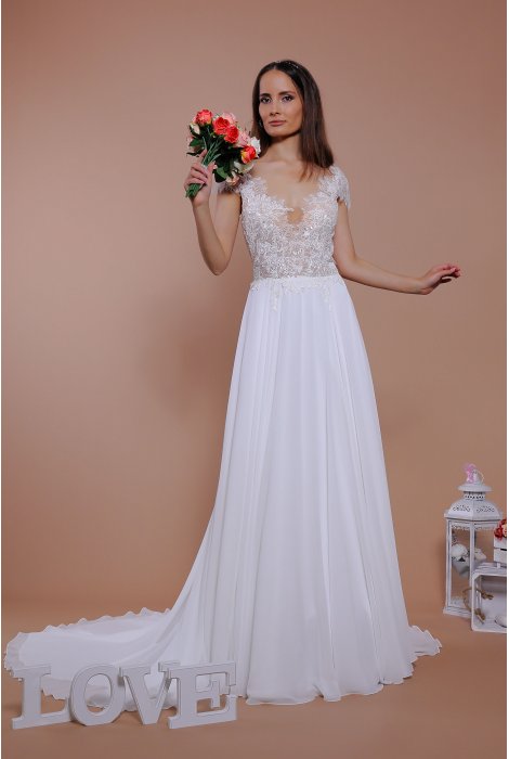 Hochzeitskleid für braut von Schantal, Kollektion Traum, Modell 14090. Foto 2