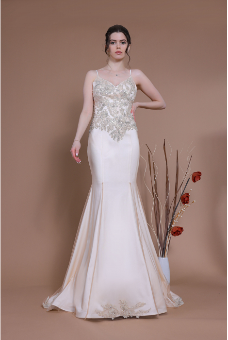 Hochzeitskleid für braut von Schantal, Kollektion Traum, Modell 14097. Foto 5