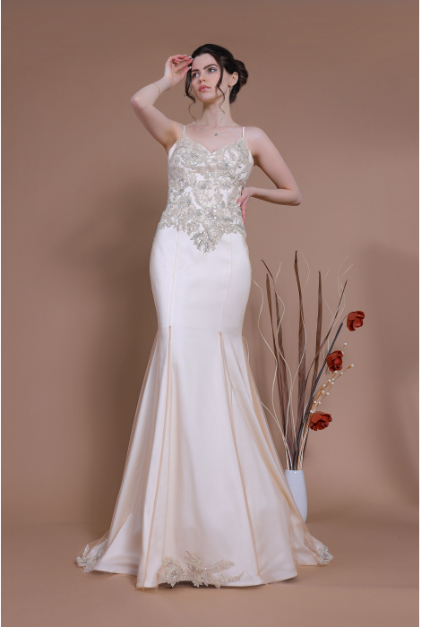 Hochzeitskleid für braut von Schantal, Kollektion Traum, Modell 14097. Foto 1