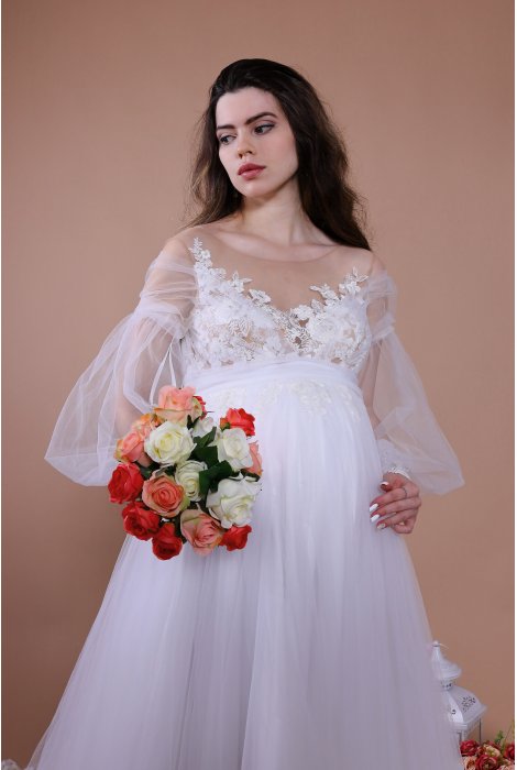 Hochzeitskleid für braut von Schantal, Kollektion Traum, Modell 14102. Foto 8