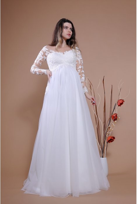 Hochzeitskleid für braut von Schantal, Kollektion Traum, Modell 14103. Foto 2