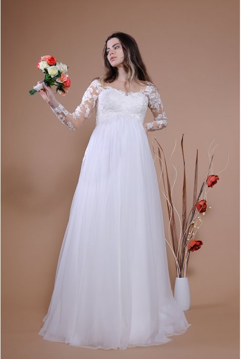 Hochzeitskleid für braut von Schantal, Kollektion Traum, Modell 14103. Foto 3