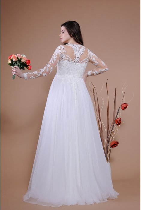Hochzeitskleid für braut von Schantal, Kollektion Traum, Modell 14103. Foto 6