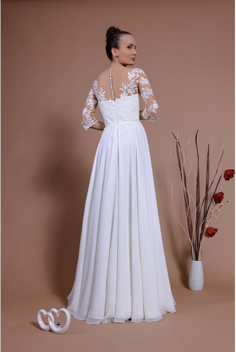 Hochzeitskleid für braut von Schantal, Kollektion Traum, Modell 14104. Foto 6