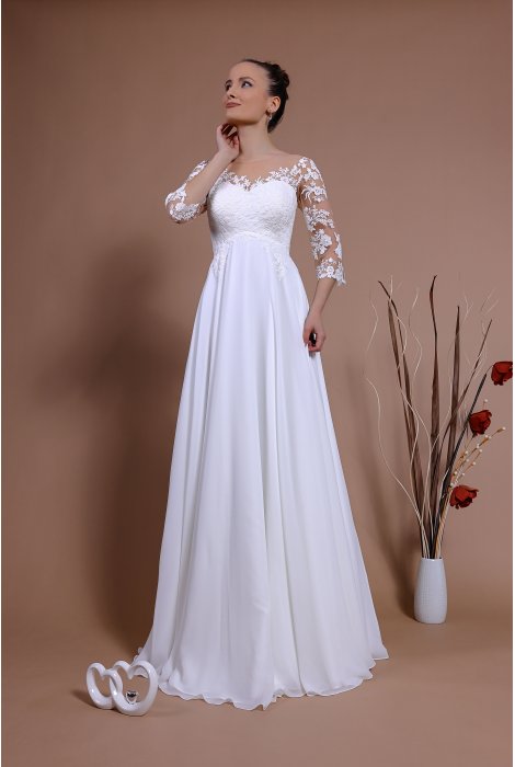 Hochzeitskleid für braut von Schantal, Kollektion Traum, Modell 14104. Foto 2