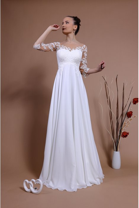 Hochzeitskleid für braut von Schantal, Kollektion Traum, Modell 14104. Foto 3