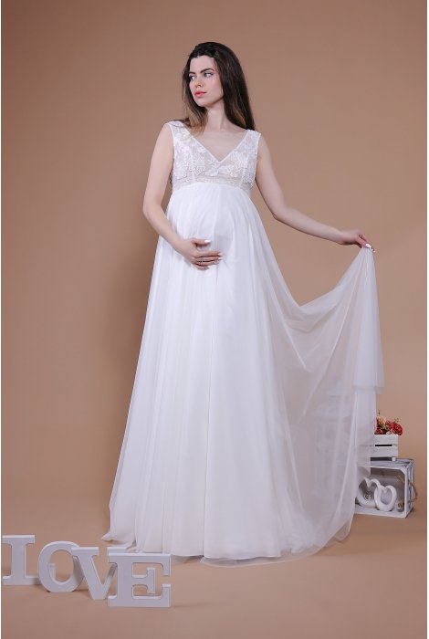 Hochzeitskleid für braut von Schantal, Kollektion Traum, Modell 14115. Foto 2