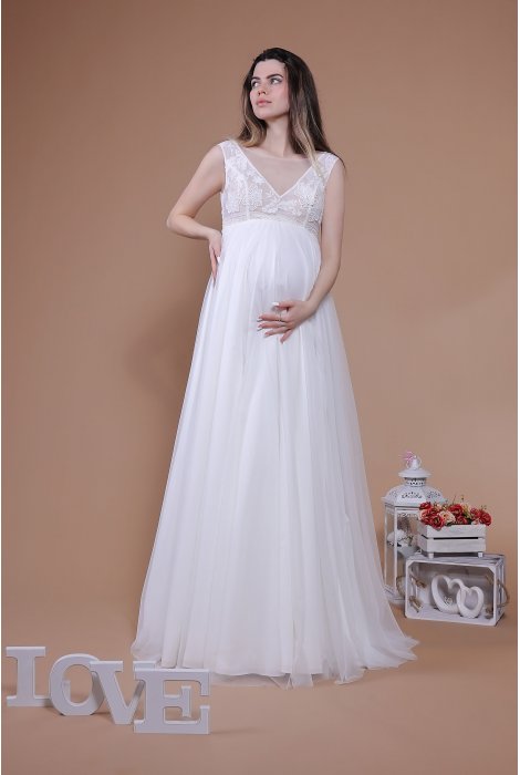 Hochzeitskleid für braut von Schantal, Kollektion Traum, Modell 14115. Foto 3