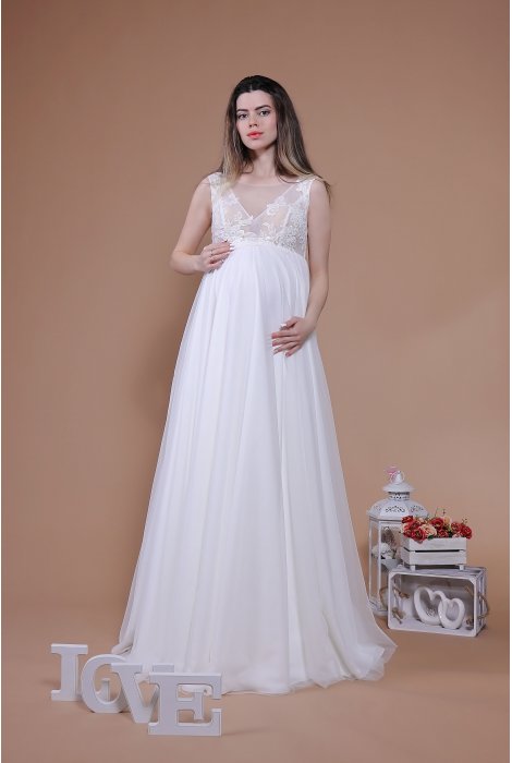 Hochzeitskleid für braut von Schantal, Kollektion Traum, Modell 14116. Foto 1