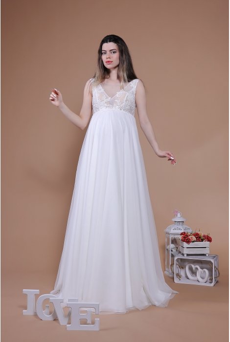 Hochzeitskleid für braut von Schantal, Kollektion Traum, Modell 14116. Foto 3