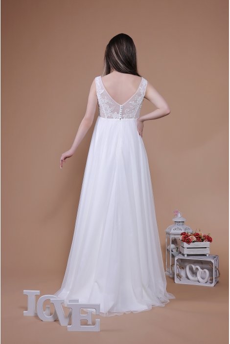 Hochzeitskleid für braut von Schantal, Kollektion Traum, Modell 14116. Foto 5