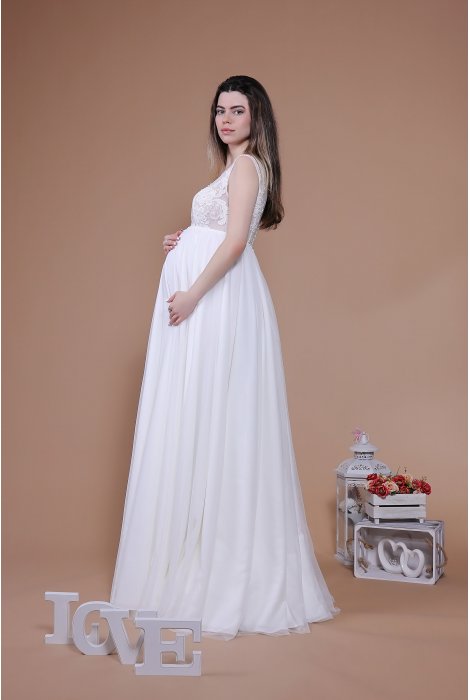 Hochzeitskleid für braut von Schantal, Kollektion Traum, Modell 14116. Foto 4