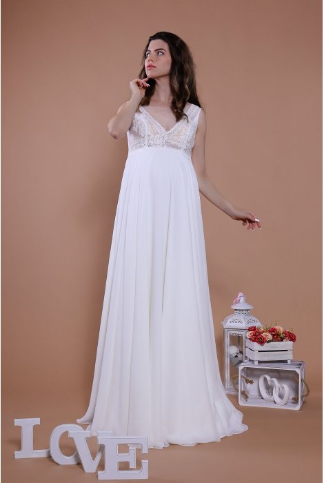 Hochzeitskleid für braut von Schantal, Kollektion Traum, Modell 14117-1. Foto 2