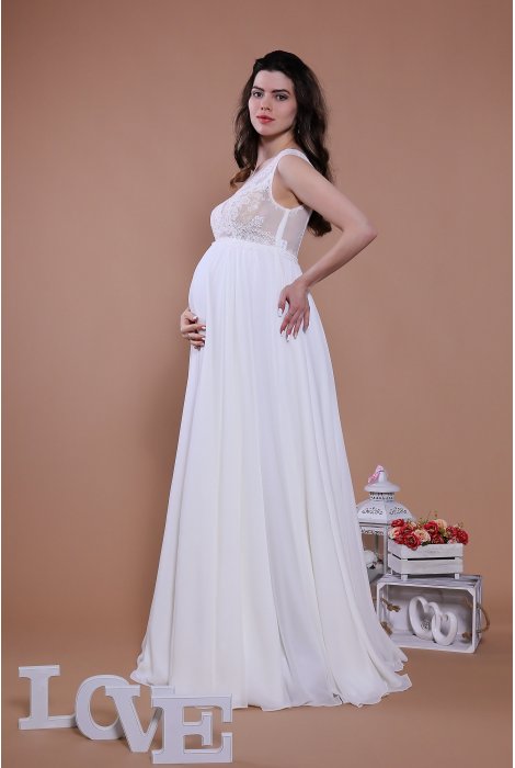 Hochzeitskleid für braut von Schantal, Kollektion Traum, Modell 14117-1. Foto 5