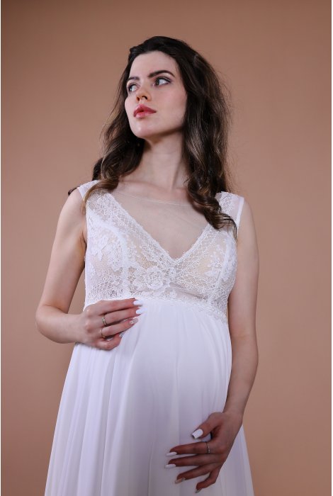 Hochzeitskleid für braut von Schantal, Kollektion Traum, Modell 14117-1. Foto 6