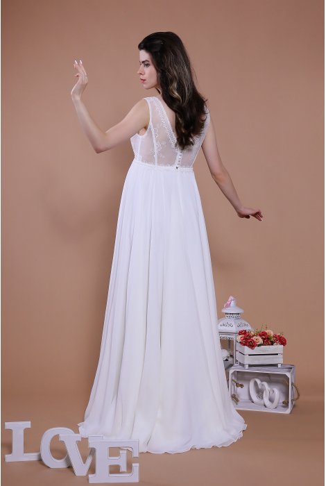 Hochzeitskleid für braut von Schantal, Kollektion Traum, Modell 14117-1. Foto 7