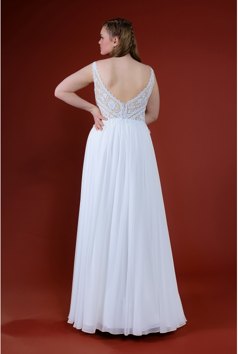 Hochzeitskleid für braut von Schantal, Kollektion Queen XXL, Modell 14128 - 2. Foto 7