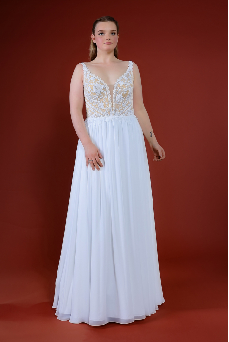 Hochzeitskleid für braut von Schantal, Kollektion Queen XXL, Modell 14128 - 2. Foto 1