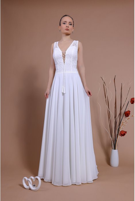Hochzeitskleid für braut von Schantal, Kollektion Traum, Modell 14142. Foto 1