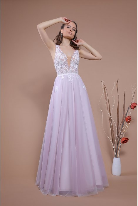 Hochzeitskleid für braut von Schantal, Kollektion Traum, Modell 14146. Foto 3