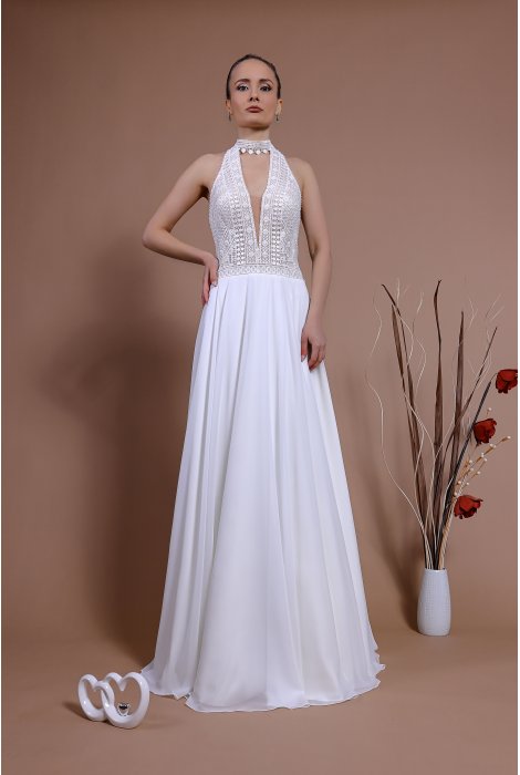 Hochzeitskleid für braut von Schantal, Kollektion Traum, Modell 14155 . Foto 3