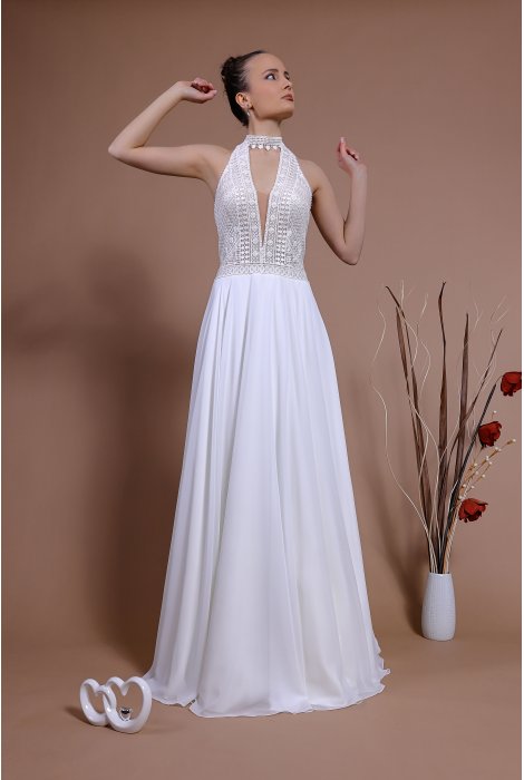 Hochzeitskleid für braut von Schantal, Kollektion Traum, Modell 14155 . Foto 1
