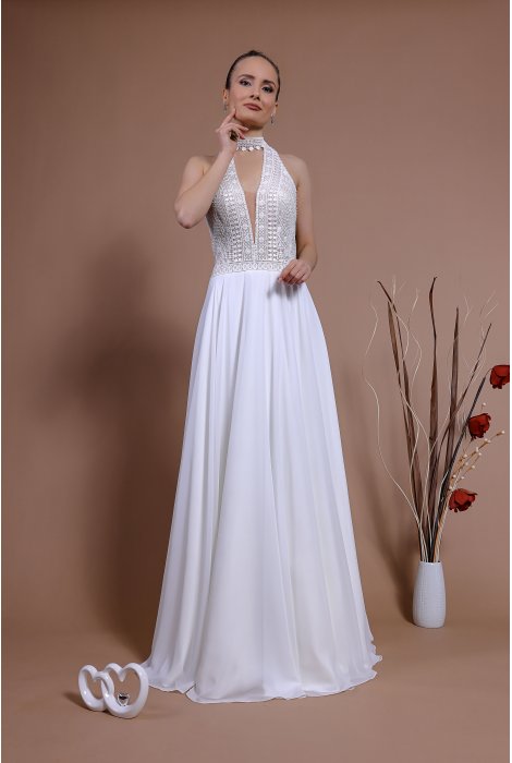Hochzeitskleid für braut von Schantal, Kollektion Traum, Modell 14155 . Foto 5