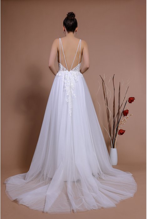 Hochzeitskleid für braut von Schantal, Kollektion Traum, Modell 14157. Foto 7