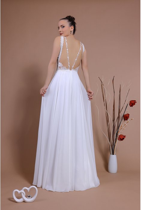 Hochzeitskleid für braut von Schantal, Kollektion Traum, Modell 14159. Foto 6