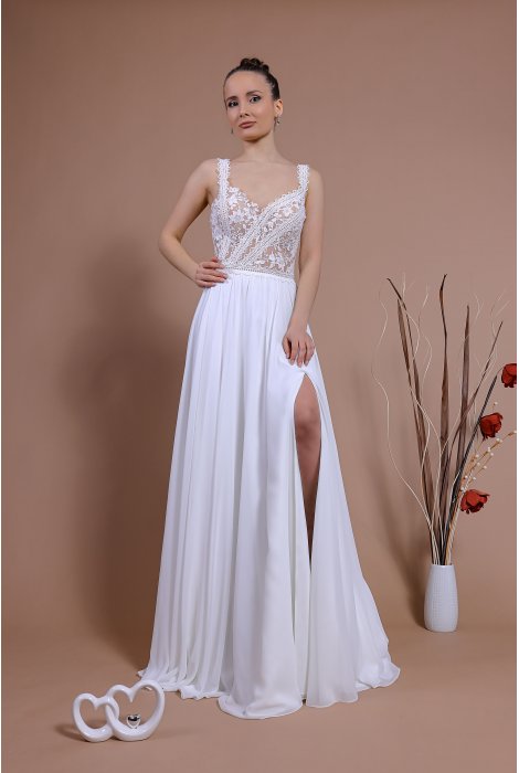 Hochzeitskleid für braut von Schantal, Kollektion Traum, Modell 14159. Foto 4