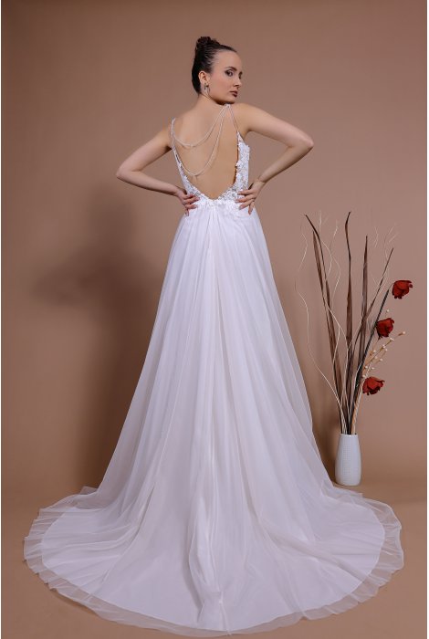 Hochzeitskleid für braut von Schantal, Kollektion Traum, Modell 14160. Foto 5