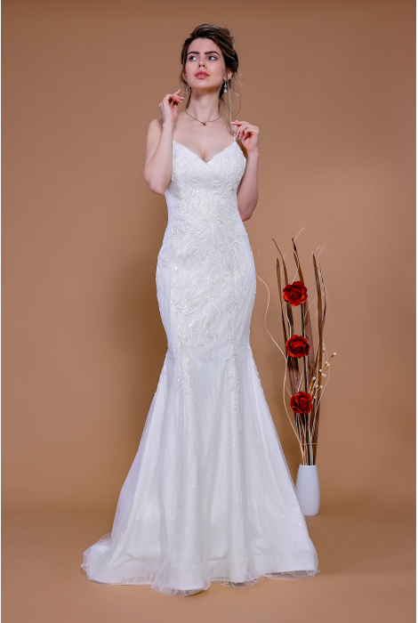 Hochzeitskleid für braut von Schantal, Kollektion Traum, Modell 14163. Foto 1
