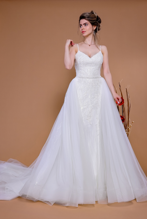 Hochzeitskleid für braut von Schantal, Kollektion Traum, Modell 14163. Foto 5