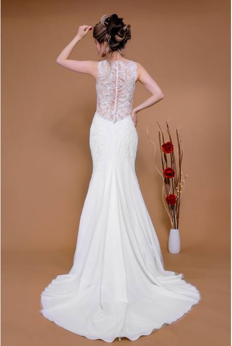 Hochzeitskleid für braut von Schantal, Kollektion Traum, Modell 14183. Foto 4