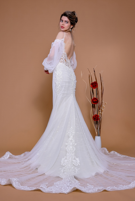 Hochzeitskleid für braut von Schantal, Kollektion Traum, Modell 14184. Foto 5