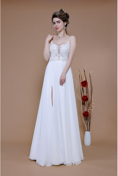 Hochzeitskleid für braut von Schantal, Kollektion Traum, Modell 14189. Foto 1