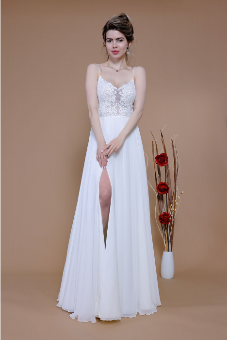 Hochzeitskleid für braut von Schantal, Kollektion Traum, Modell 14189. Foto 3