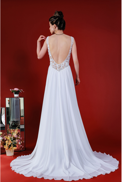 Hochzeitskleid für braut von Schantal, Kollektion Kiara, Modell 14199. Foto 5